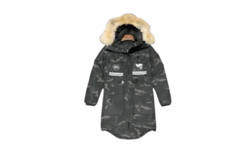Canada Goose Camouflage Down Jacket Military Green