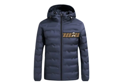 Fendi Lightweight Down Jacket Blue