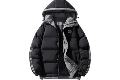Fendi Down Parkas Jacket Black