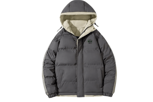 Fendi Down Parkas Jacket Grey
