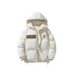 Fendi Down Puffer Jacket All White