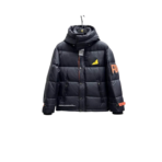 Fendi Down Jacket Black/Orange