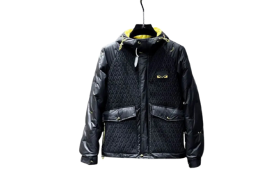 Fendi Puffer Jacket Black