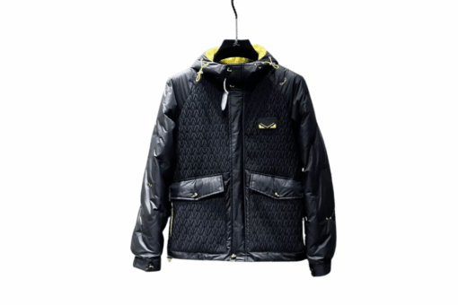 Fendi Puffer Jacket Black