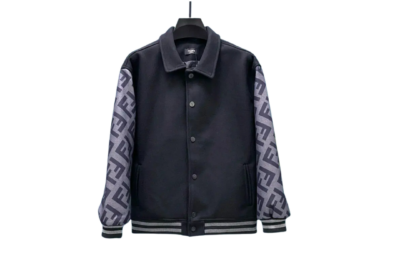 Fendi Blouson Wool Black