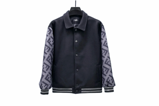Fendi Blouson Wool Black