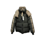 Fendi Down Jacket Black And Beige
