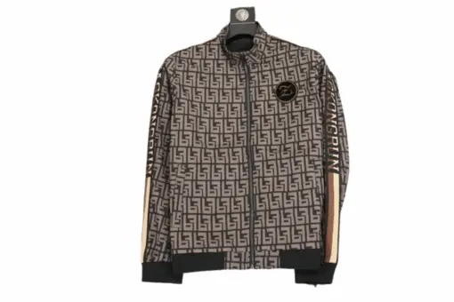 Fendi Jacket Beige And Black