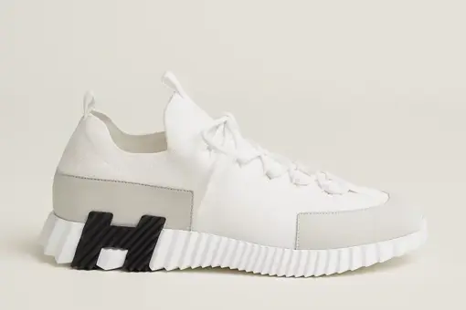 Hermes Flex Slip-On Sneaker White