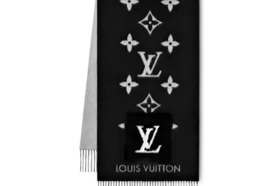 LV Cold Reykjavik Scarf Black
