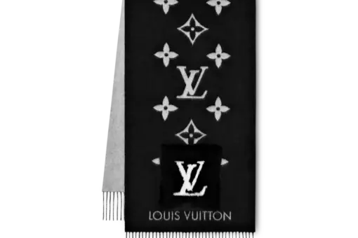 LV Cold Reykjavik Scarf Black