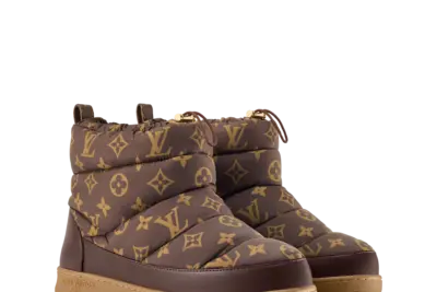 LV Cloud Ankle Boot Sneaker Brown