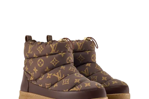 LV Cloud Ankle Boot Sneaker Brown