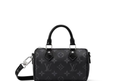 Lv Nano Speedy Bag Monogram Eclipse Bag Black