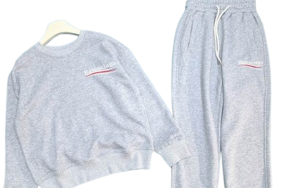 Balenciaga Kids' Tracksuit Grey