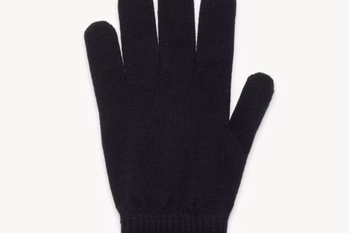 Moncler Gloves Dark Blue