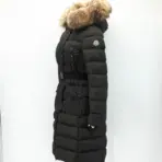 Moncler Boedic Long Down Jacket Black - Image 2