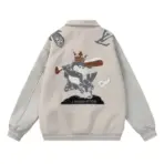 Louis Vuitton Baseball Varsity Jacket White - Image 2