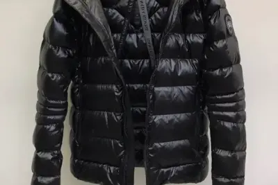 Canada Goose Down Jacket Glossy Black