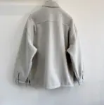 Dior Couture Zip Over Shirt Grey - Image 2