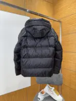 Dior Oblique Down Puffer Jacket Black - Image 2