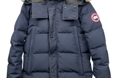 Canada Goose Wyndham Parka Jacket Navy Blue