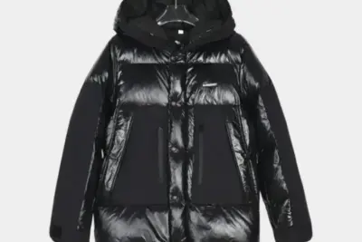 Burberry Down Jacket Beige Check (Copy)