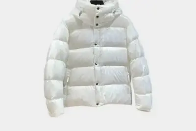 Burberry Down Jacket White