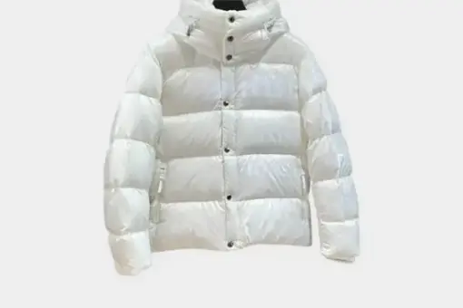 Burberry Down Jacket White
