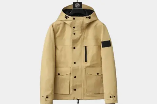 Burberry Down Jacket Beige & Black