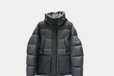 Burberry Down Jacket Gray