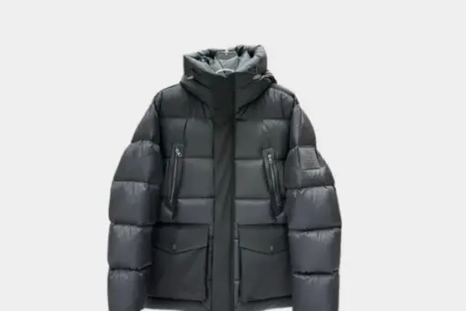 Burberry Down Jacket Gray