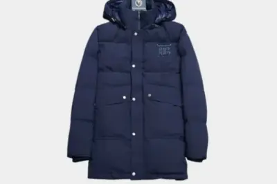 Burberry Down Jacket Navy Blue