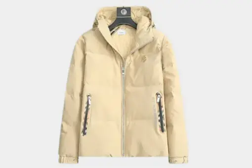 Burberry Down Jacket Beige