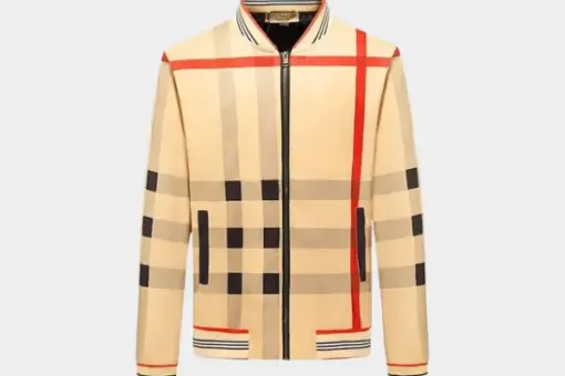 Burberry Jacket Beige Print