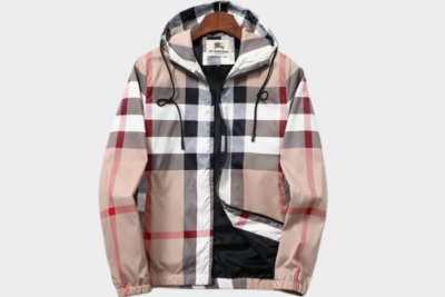 Burberry Jacket Beige Check