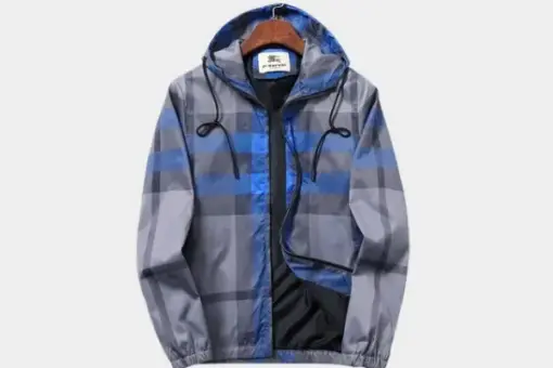 Burberry Jacket Grey/ Blue