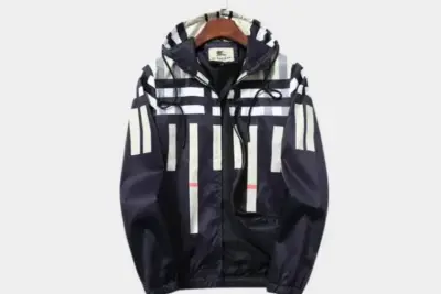 Burberry Jacket Blue White