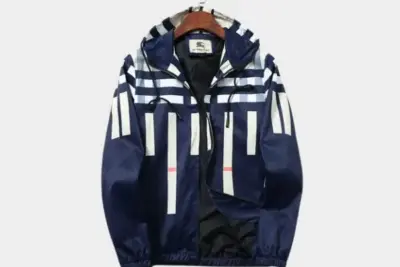 Burberry Jacket Black White