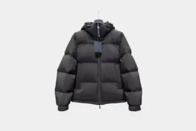 LV Down Blouson Jacket Black