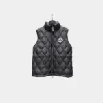 LV Diamond Ripstop Puffer Gilet Black