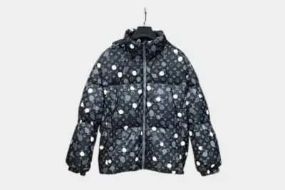 LV X YK Down Jacket Black