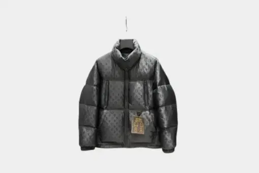 LV Down Puffer Jacket Black
