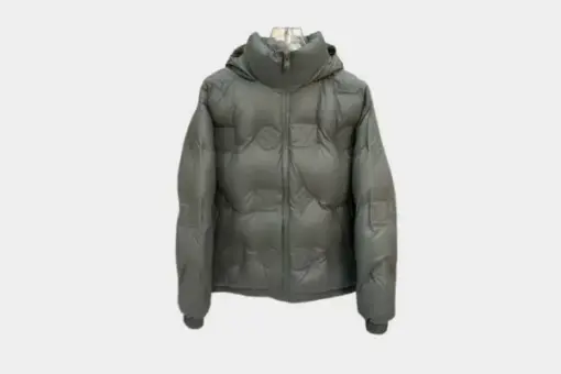 LV Down Jacket Olive Green