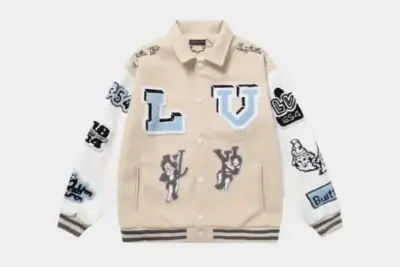 Louis Vuitton Bomber Bugs Bunny Varsity Cream