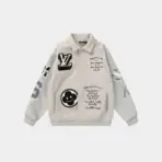Louis Vuitton Baseball Varsity Jacket White
