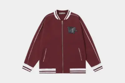 LV Varsity Jacket Red