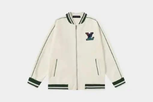 LV Varsity Jacket White