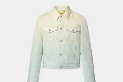 LV Damier Gradient Jacquard Denim Jacket