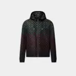 LV Monogram Flowers Gradient Printed Windbreaker